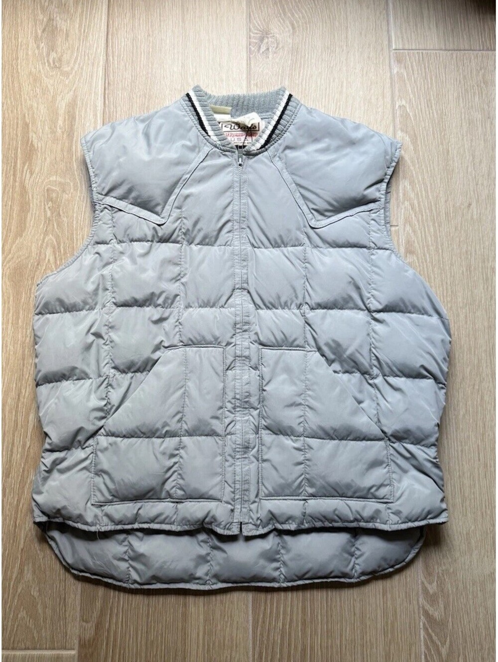 Walls Blizzard Pruf Vest Gray Men's Extra Large-sized Quilted Work